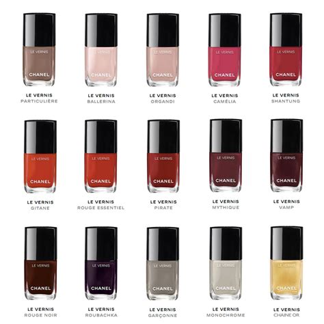 chanel nail polish review|chanel nail polish colour chart.